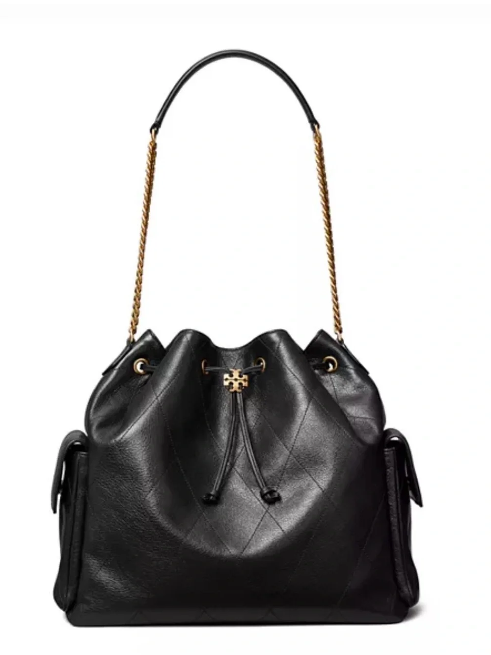 Tory Burch Charlie Drawstring Bag Large